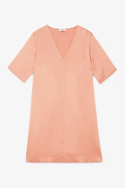 Kurzes Viskosekleid