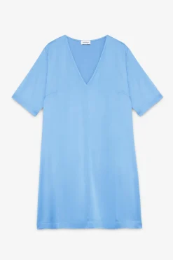 Kurzes Viskosekleid