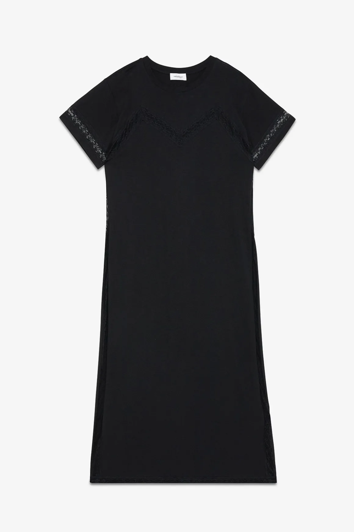 Langes Baumwollkleid