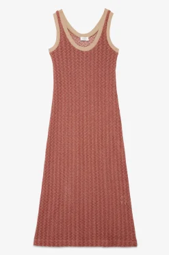 Langes Baumwollkleid