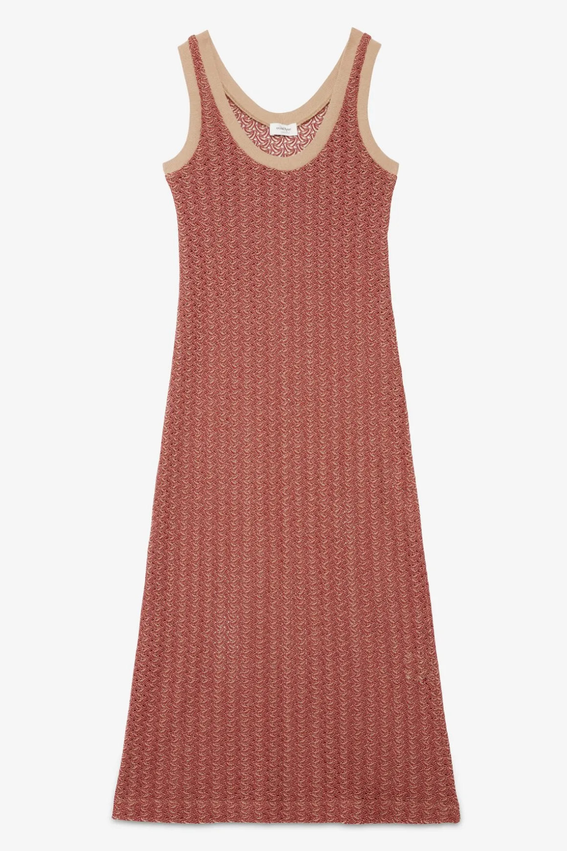 Langes Baumwollkleid