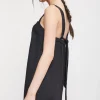 Langes Leinenkleid