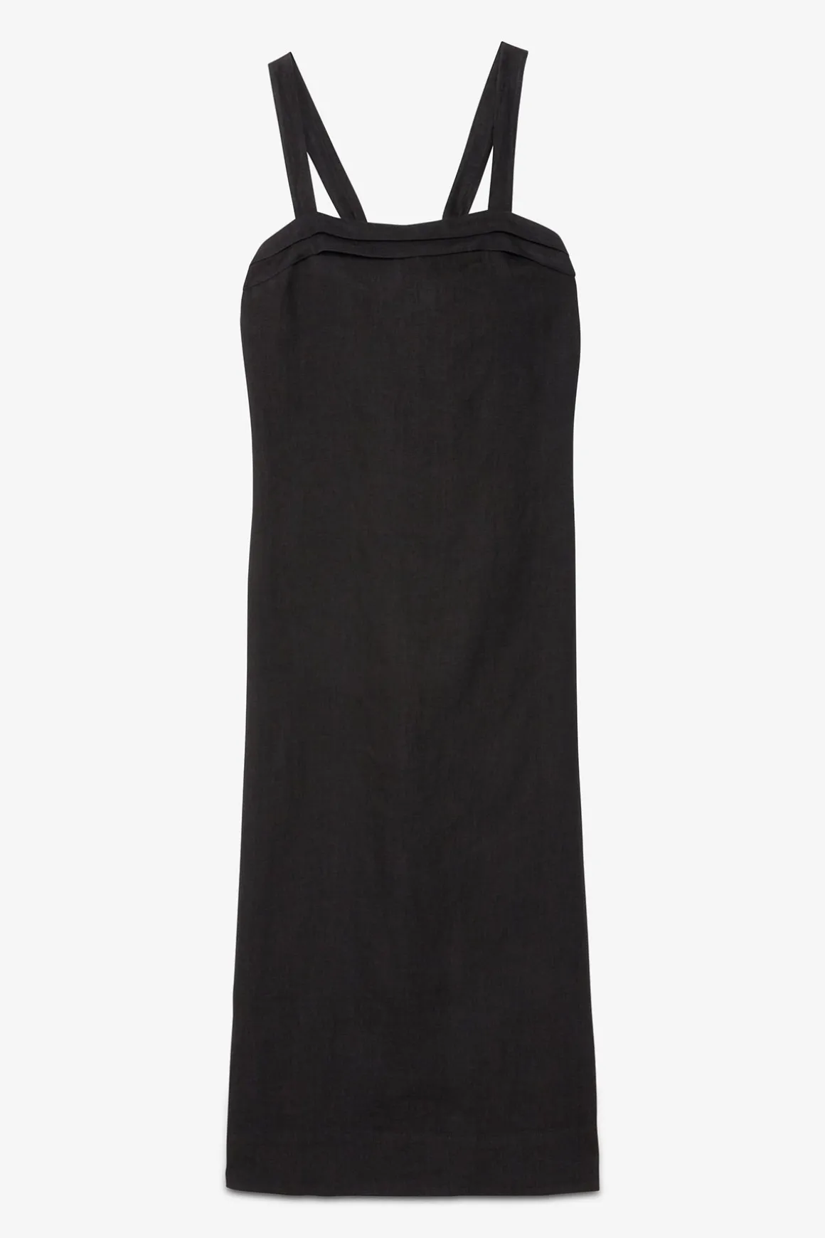 Langes Leinenkleid