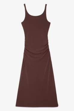 Langes Stretchkleid