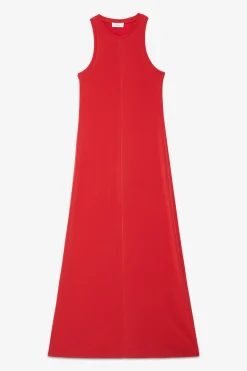 Langes Stretchkleid