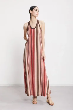 Langes Strickkleid