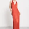 Langes Viskosekleid