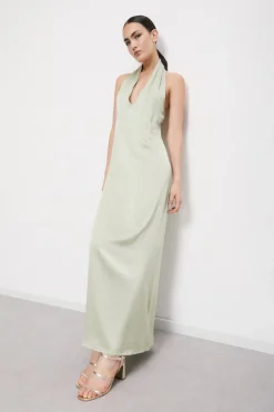 Langes Viskosekleid