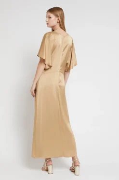 Langes Viskosekleid
