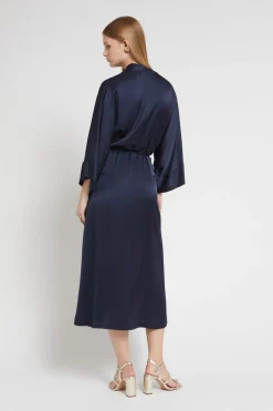 Langes Viskosekleid