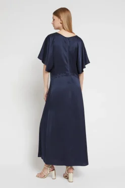 Langes Viskosekleid