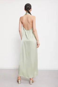 Langes Viskosekleid
