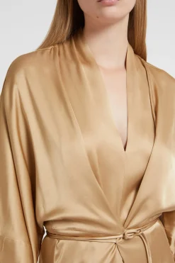 Langes Viskosekleid