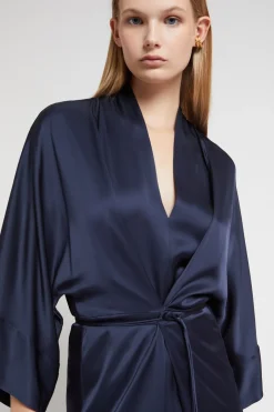 Langes Viskosekleid