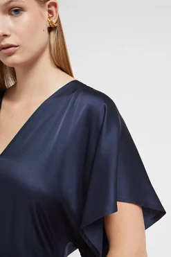 Langes Viskosekleid