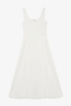 Langes Viskosekleid