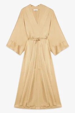 Langes Viskosekleid