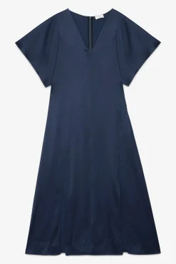 Langes Viskosekleid
