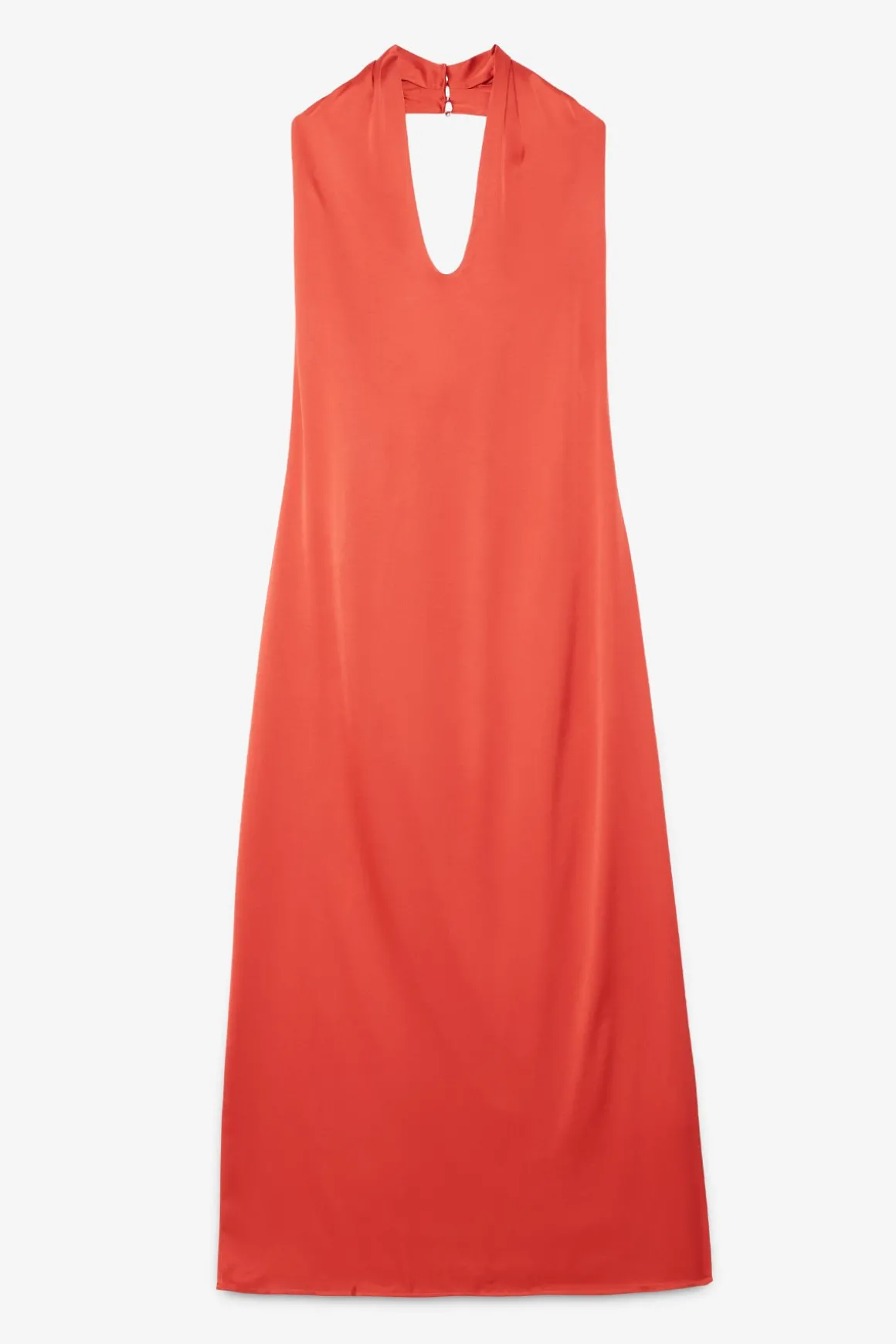 Langes Viskosekleid