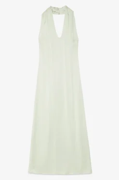 Langes Viskosekleid