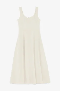 Langes Viskosekleid