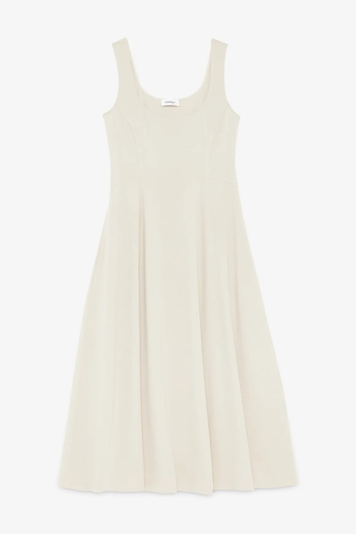 Langes Viskosekleid