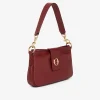 Leder Baguette Tasche