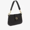 Leder Baguette Tasche