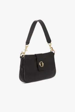 Leder Baguette Tasche