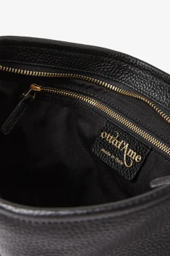 Leder Baguette Tasche