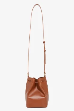 Leder Bucket Bag