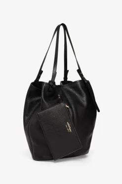 Leder-Shopper-Tasche