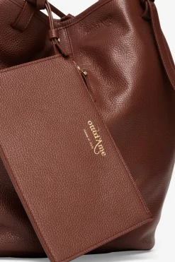 Leder-Shopper-Tasche