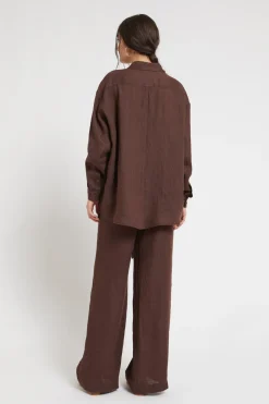 Leinenbluse