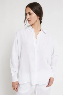 Leinenbluse
