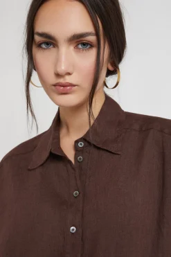 Leinenbluse