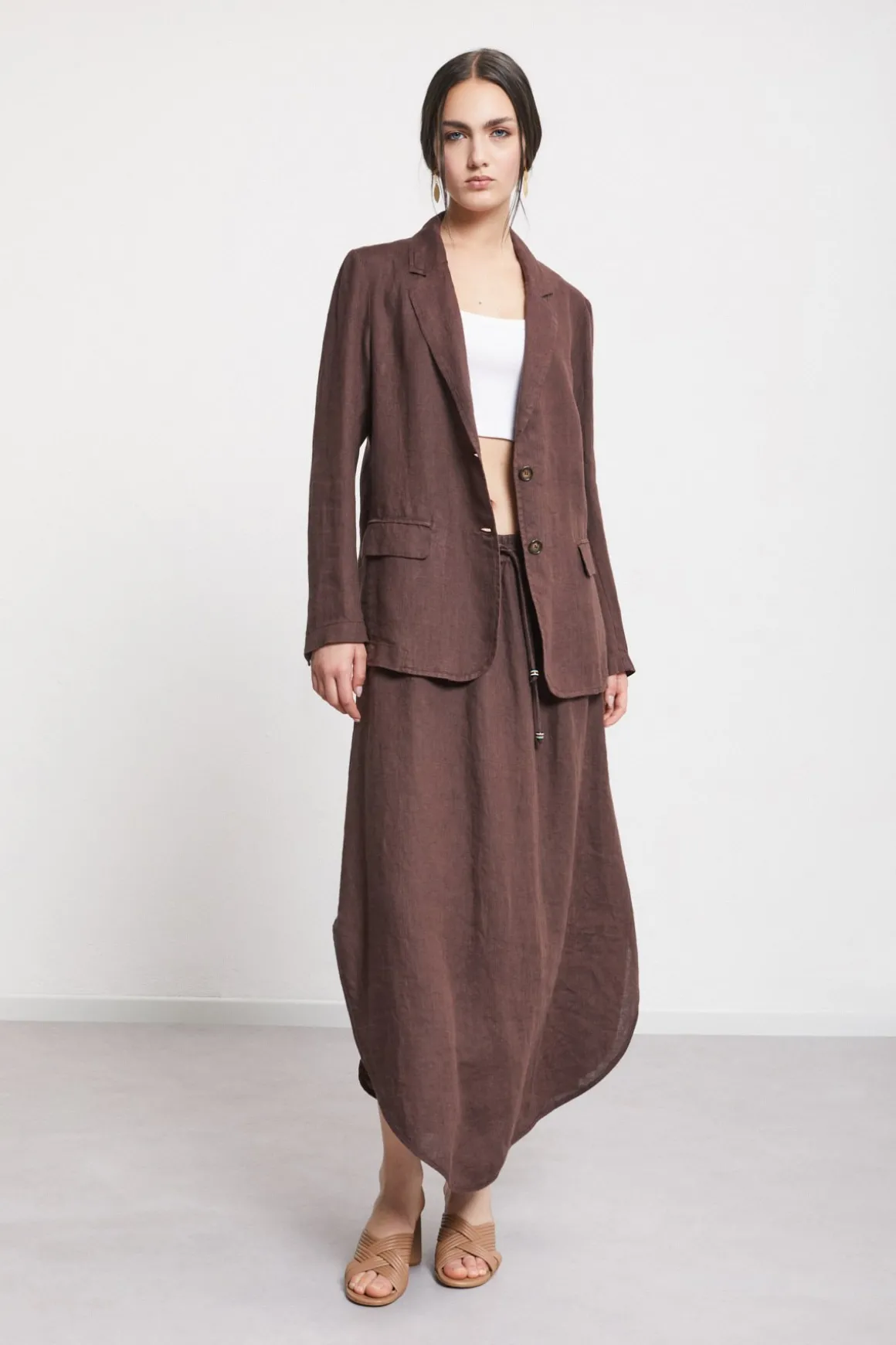 Leinenjacke