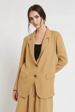 Leinenjacke