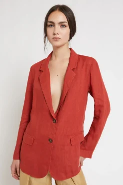 Leinenjacke