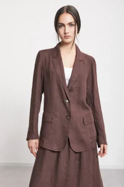 Leinenjacke