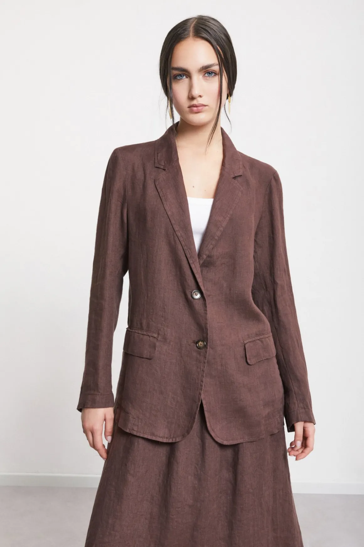 Leinenjacke
