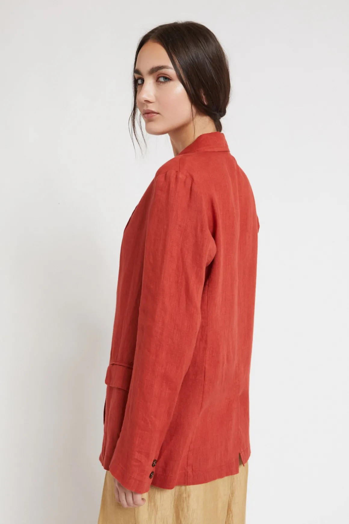 Leinenjacke