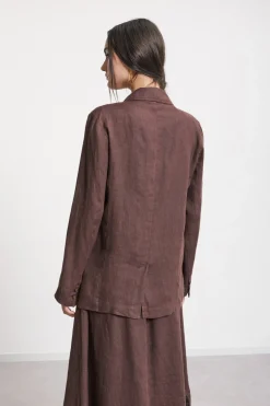 Leinenjacke