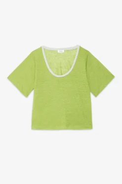 Leinenpulli