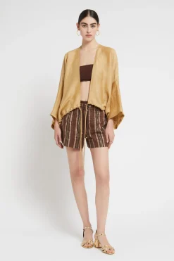 Leinenshorts