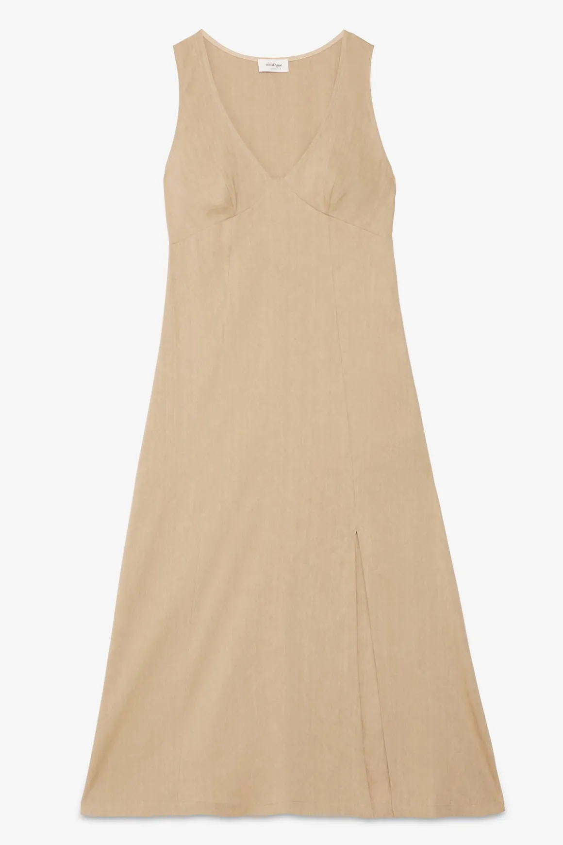 Midikleid aus Leinen