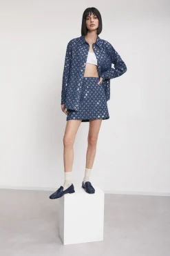 Minirock mit Pailletten