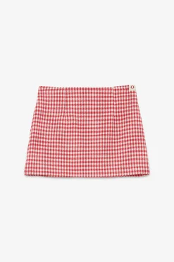 Minirock mit Vichy-Print