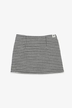 Minirock mit Vichy-Print