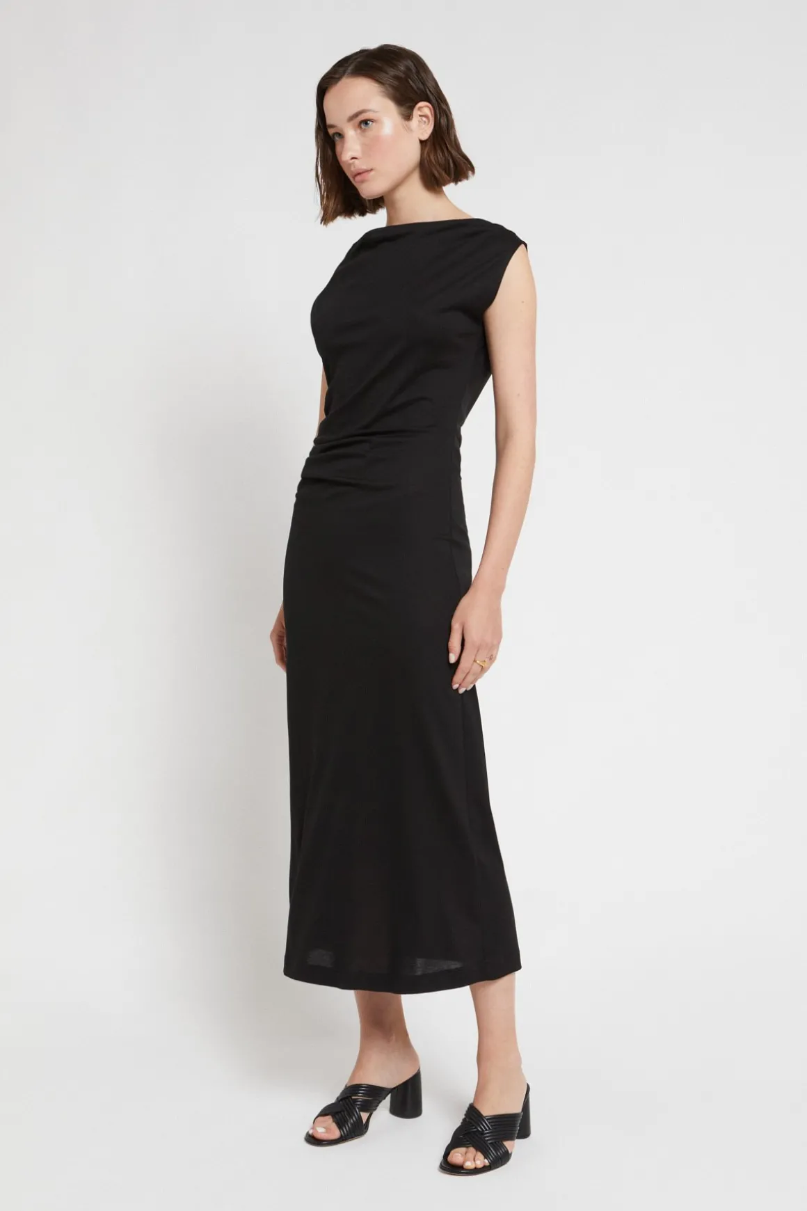 Mittellanges Jerseykleid